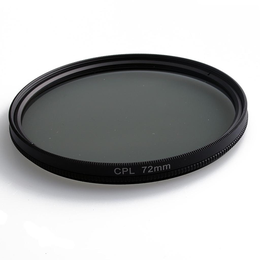55mm Multi Coated Filter Kit: UV+CPL+FLD Lens Filters Set for Canon