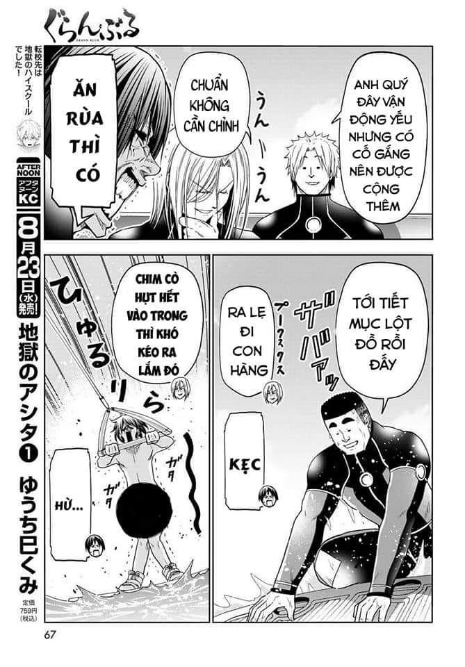 cô gái thích lặn - grand blue chapter 87 23