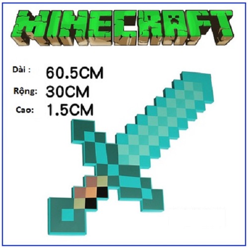 Kiếm Minecraft Diamond