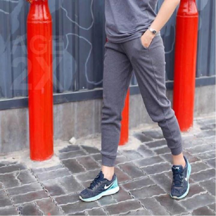 Quần Jogger Nữ Thun Nỉ dày dặn có big size hơn 80kg