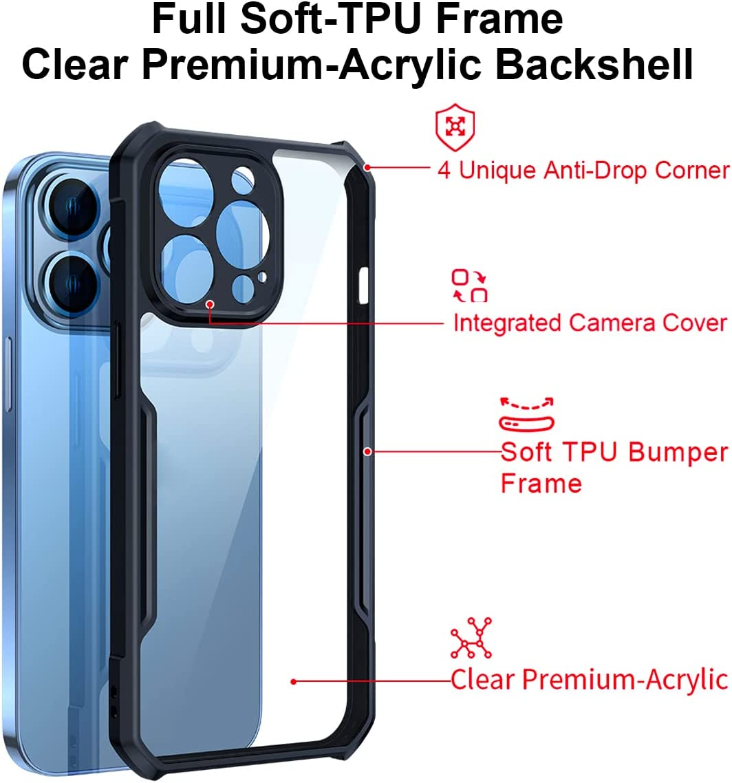 Ốp lưng chống sốc cho iPhone 13 / 13 Pro / 13 Pro Max hiệu Xundd Fitted Armor Case trang bị túi khí bảo vệ góc, gờ bảo vệ camera - Hàng nhập khẩu