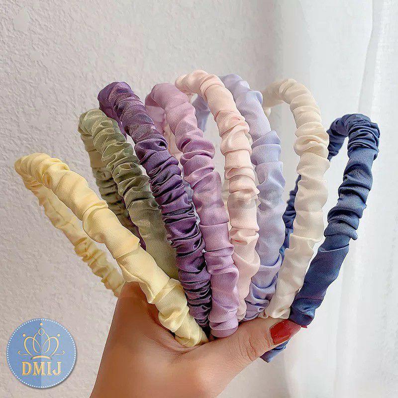 LẺ 1 CÁI | BỜM TÓC VẢI TRƠN NHÚN BÈO TIỂU THƯ KIỂU VINTAGE | VIDEO THẬT| SHOP BEECOW