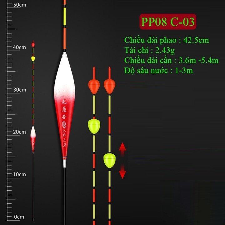 Phao Câu Đài Chống Sóng Phao Câu Cá Nano Chất Lượng Phụ Kiện Câu Đài Giá Rẻ