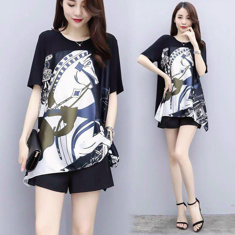 HÀNG NHẬP - SÉT SHORT ÁO IN HOẠ TIẾT