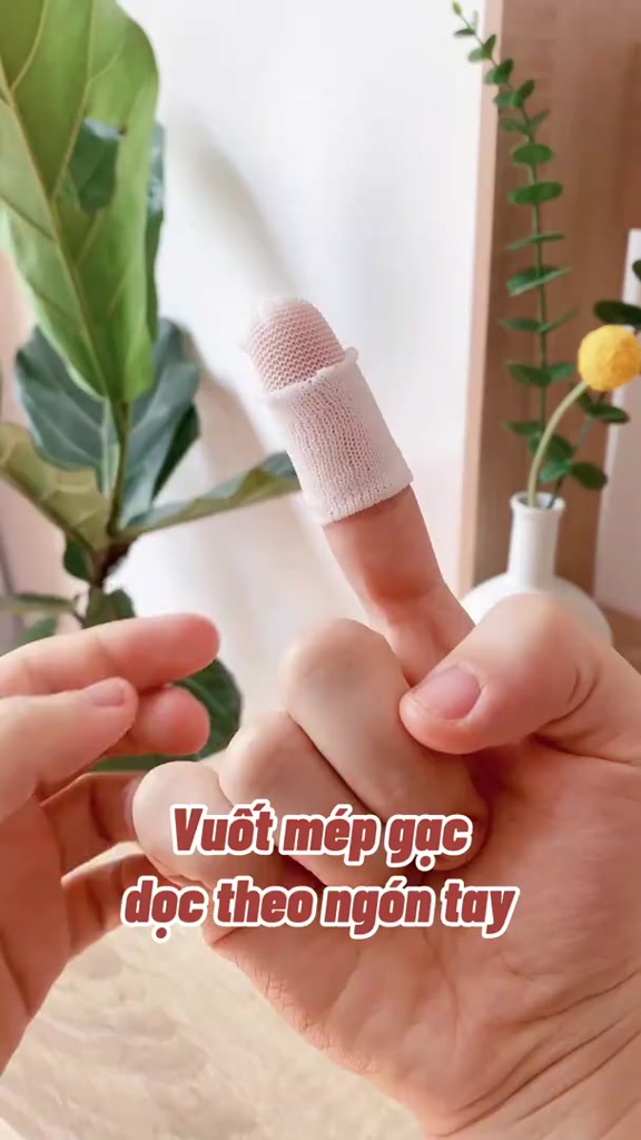 [Mua 1 Tặng 1] Gạc Rơ Lưỡi Dr.Papie 0+ (Hộp 30 Gói), Làm Sạch Và Bảo Vệ Răng Miệng Cho Bé Tặng 1 Hộp (10 Gói) Gạc Dr.Papie 0+