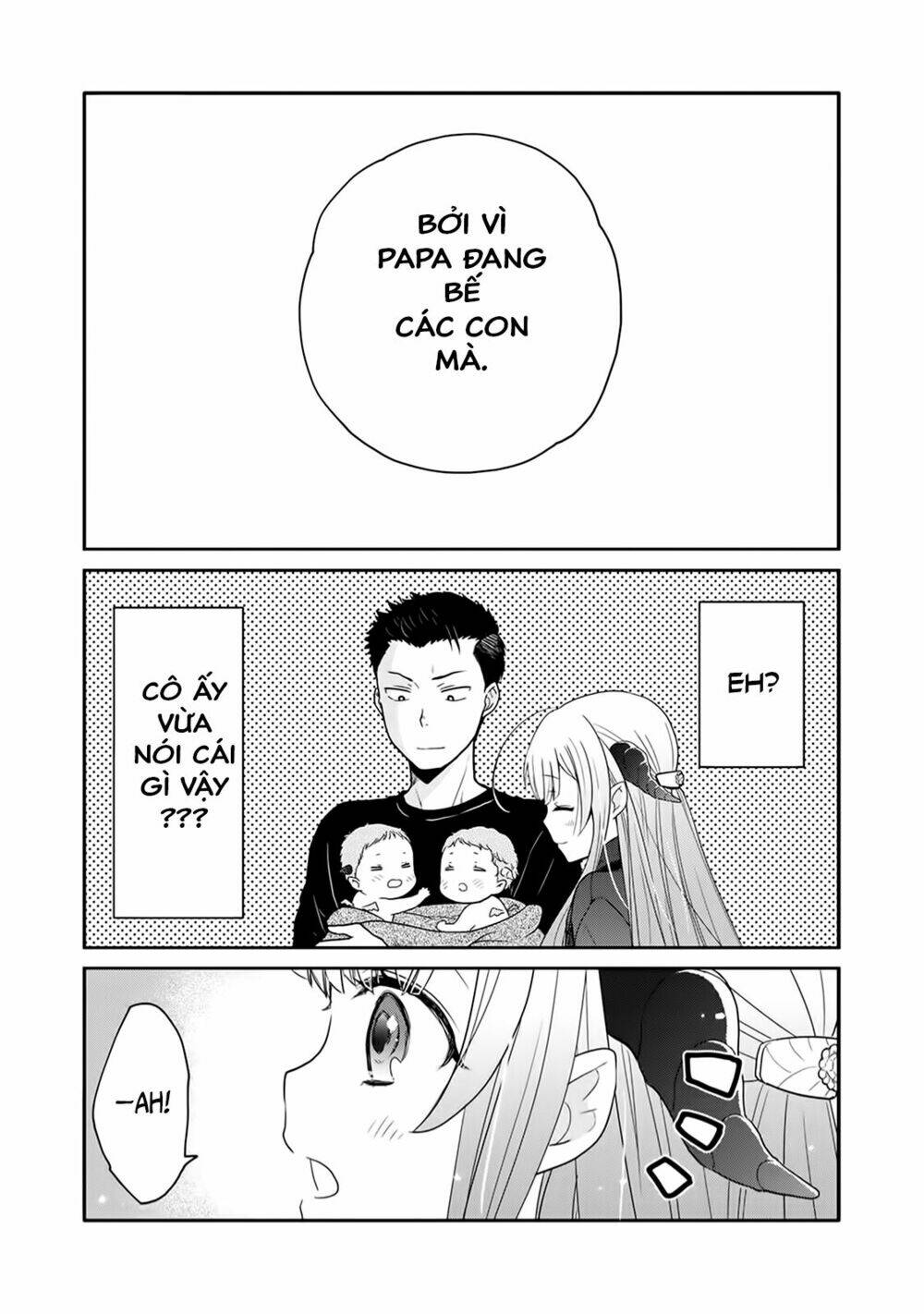 on the way home, i got a bride and twin daughters, but they were dragons chapter 1 30