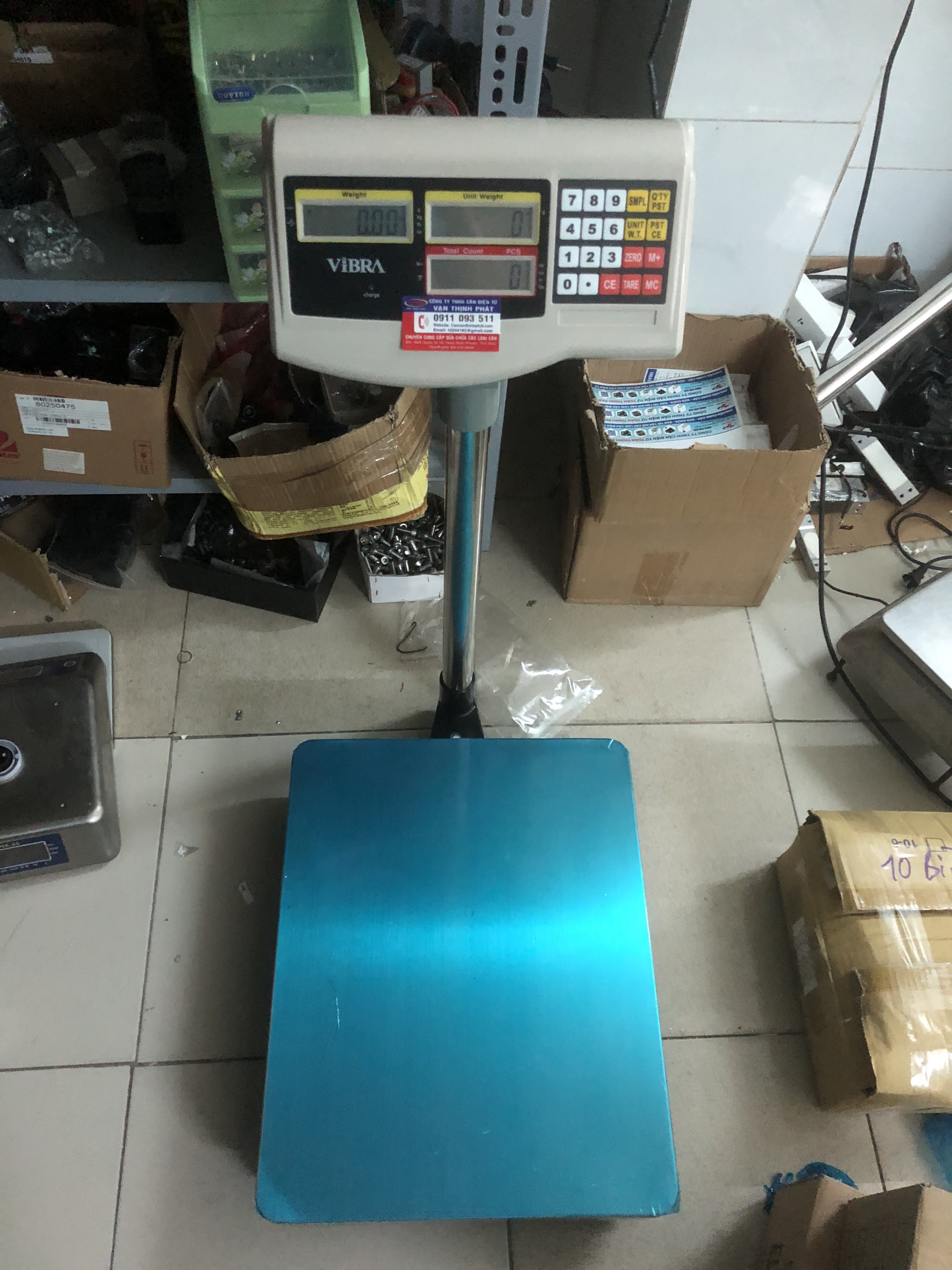 Cân Bàn Điện Tử VIBRA FCD-A 300 KG