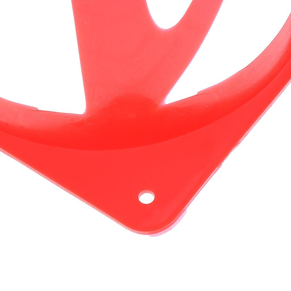 10 Pieces 9" PE Sport Training Traffic Cone