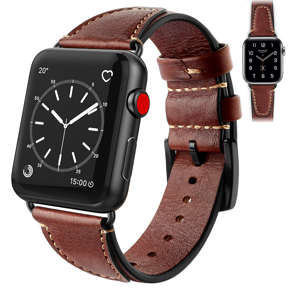 Dây da đeo thay thế cho Apple watch 1,2,3,4,5