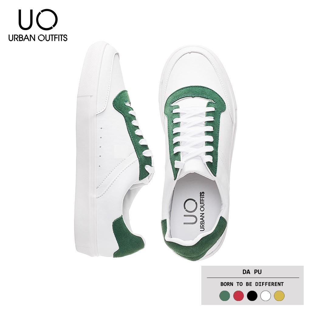 Giày Sneaker Nam Trắng URBAN OUTFITS Phối Màu GSK01 Kiểu Cổ Thấp Thể Thao Hàn Quốc