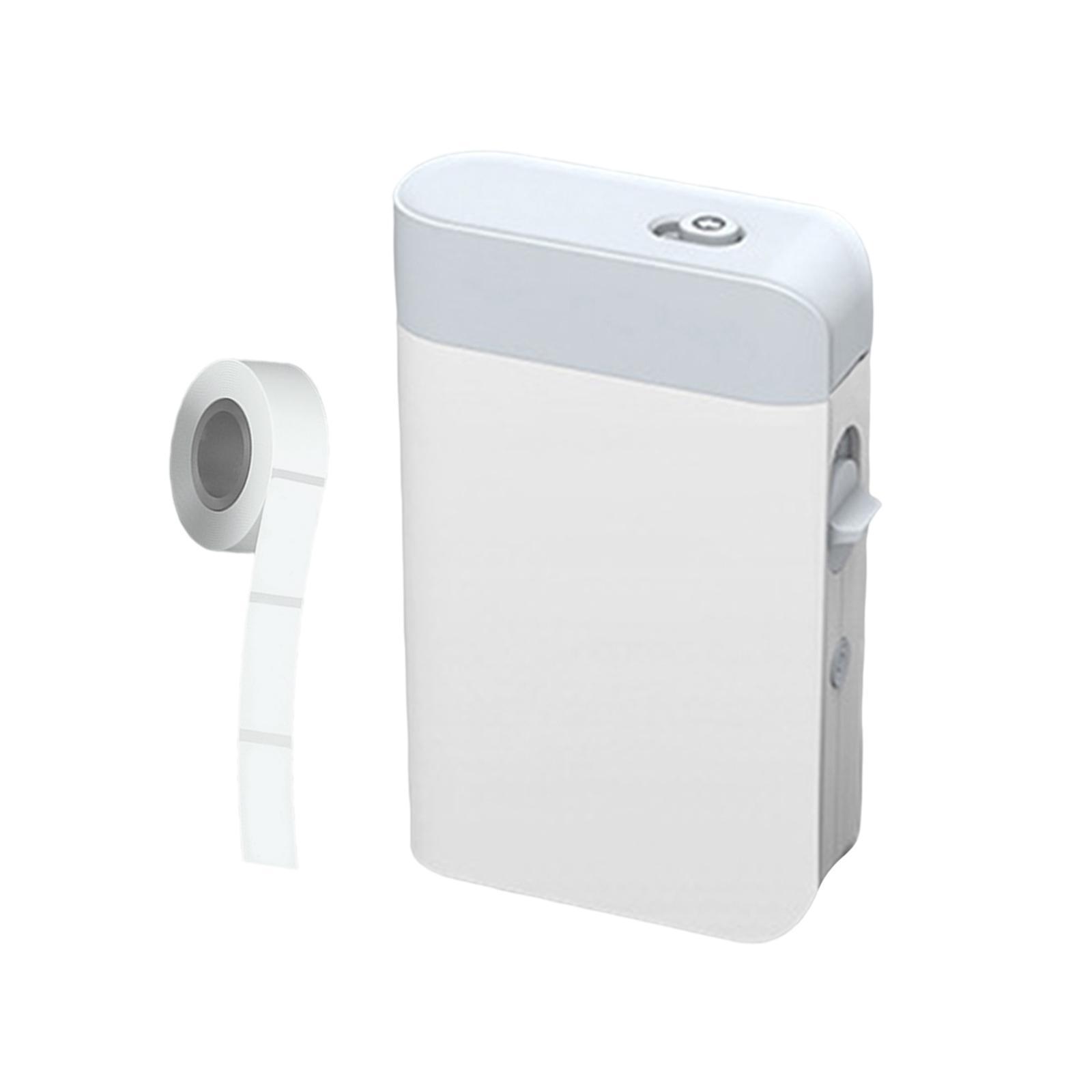 Mini Thermal Label Printer Bluetooth Sticker Maker Wireless for Home Office