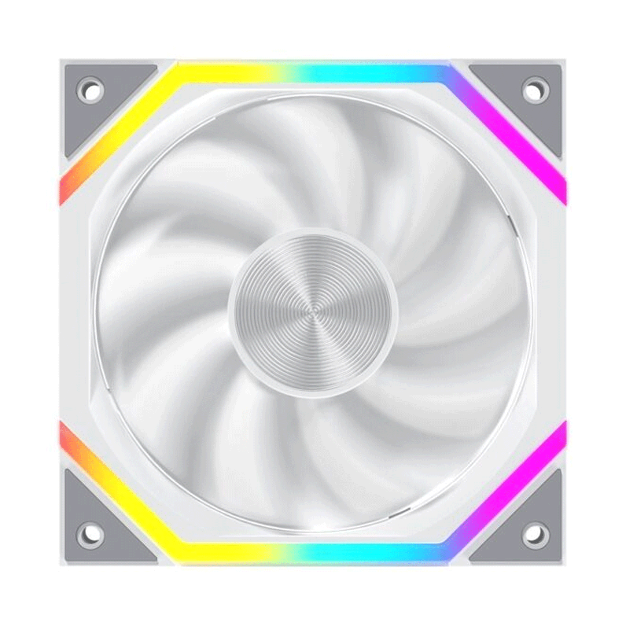 Quạt Tản Nhiệt Fan Case Leopard Galaxy ARGB Sync Main Trắng – Hàng Chính Hãng