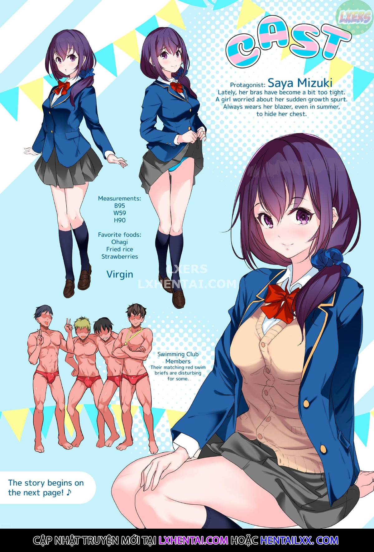 rắc rối của vận động viên bơi lội vú khủng chapter 1 4