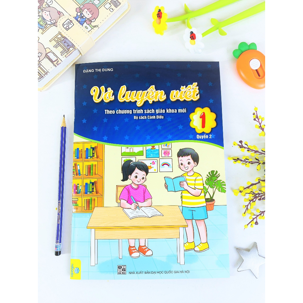 Sách - Combo 2 cuốn Vở Luyện Viết Lớp 1 - Biên soạn theo chương trình Cánh Diều - ndbooks