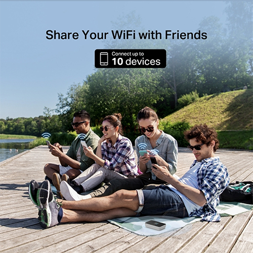 Bộ mở rộng sóng Wifi 6 4G LTE Mercusys dành cho Mobile Wifi MT115 - Hàng chính hãng