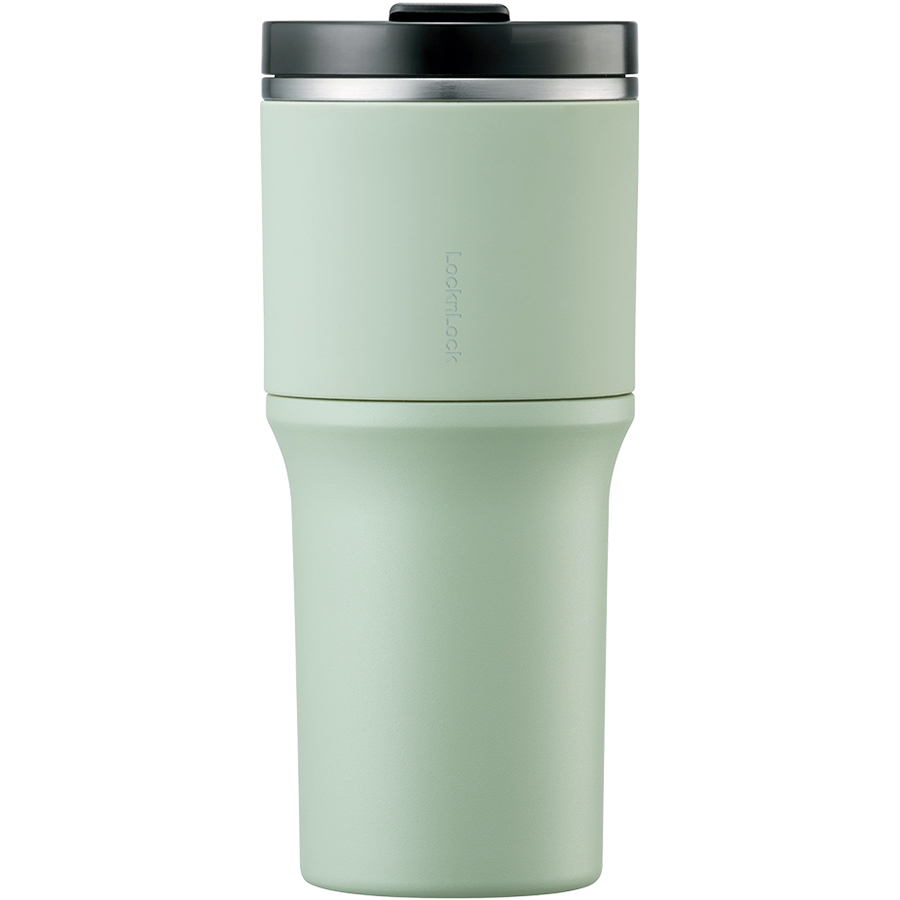 Bình giữ nhiệt LocknLock Metro Drive LHC4277S 650ml – Kèm ống hút và cọ rửa – Xanh Mint