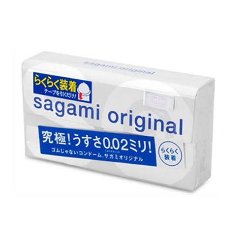 Bcs Sagami Original 0.02 Quick - Siêu Mỏng - Non Latex - 6s - Che Tên Sản Phẩm