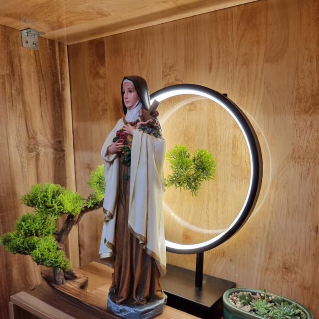 Tượng Thánh nữ Teresa Hài Đồng Chúa Giêsu cao 80 cm