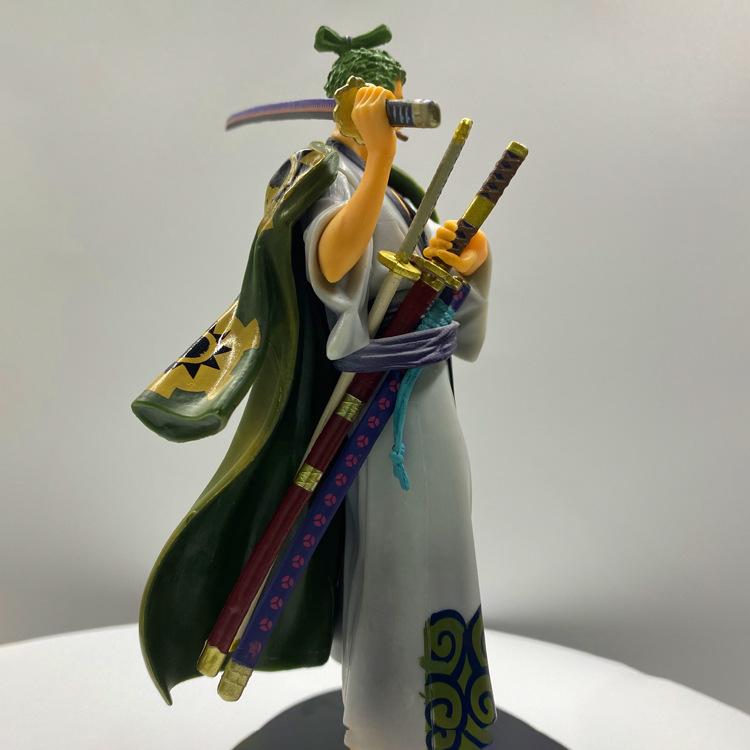 Mô Hình Zoro Wano 17cm Mô hình One Piece Cao Cấp, Figure Mô Hình Anmie One Piece Luffy Vua Hải Tặc