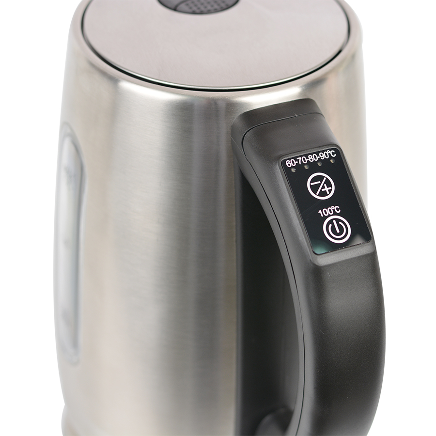 Bình Đun Siêu Tốc Inox Điện Tử Happy Cook HEK-170D (1.7L) - Hàng chính hãng