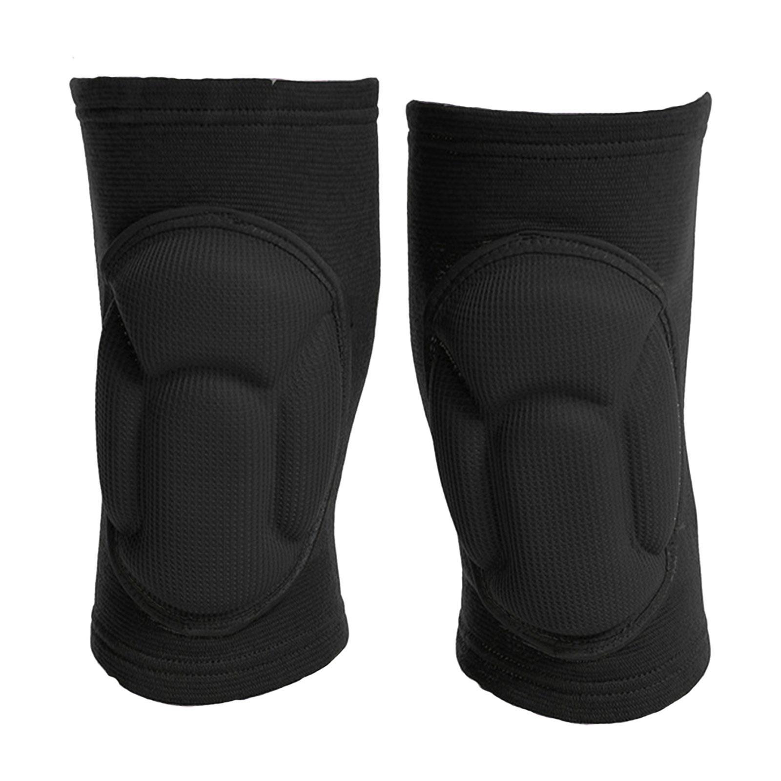 1 Pair Knee Brace Knee Support Workout Shockproof Women Men Knee Protector Knee Joint Pad for Dance Volleyball Weightlifting Fitness