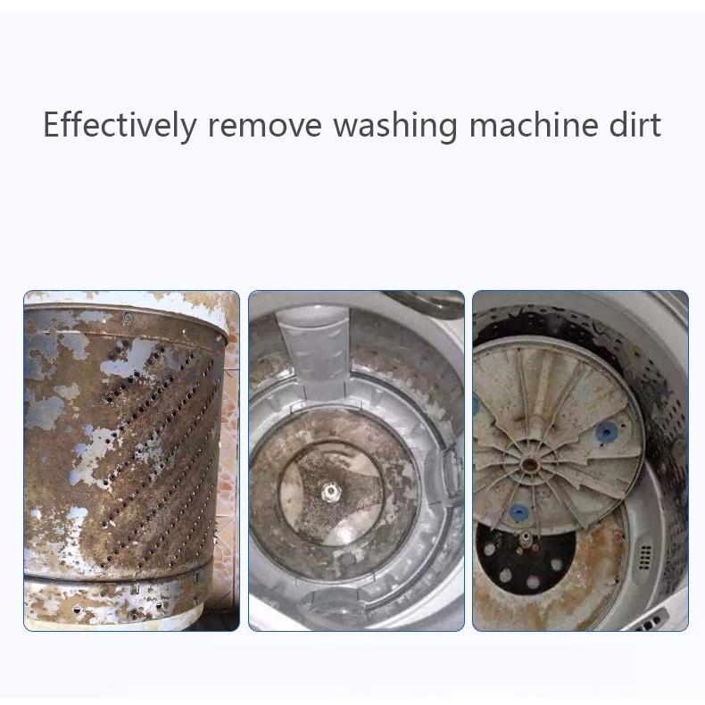 5pcs/12pcs Tab Washing Machine Cleaner Effervescent Tablet Washing Machine Descaler Deep Cleaning Remove Home Cleaning Tool