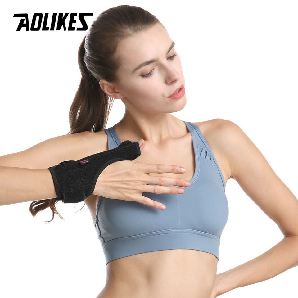 Nẹp cố định khớp ngón tay cái AOLIKES A-1677 Wrist thumbs guards protector