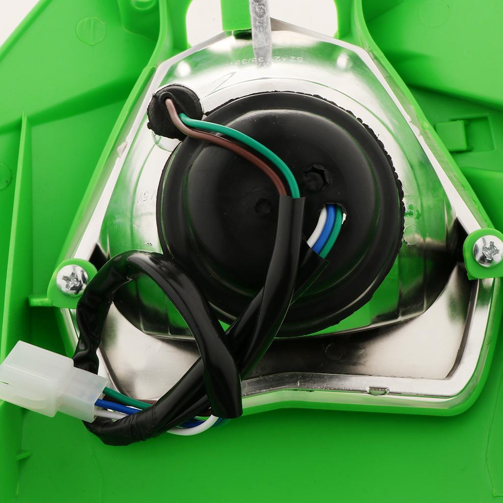 12V Front Head Lamp Headlight Fairing Kit for   Motorcycle Dirt Bike