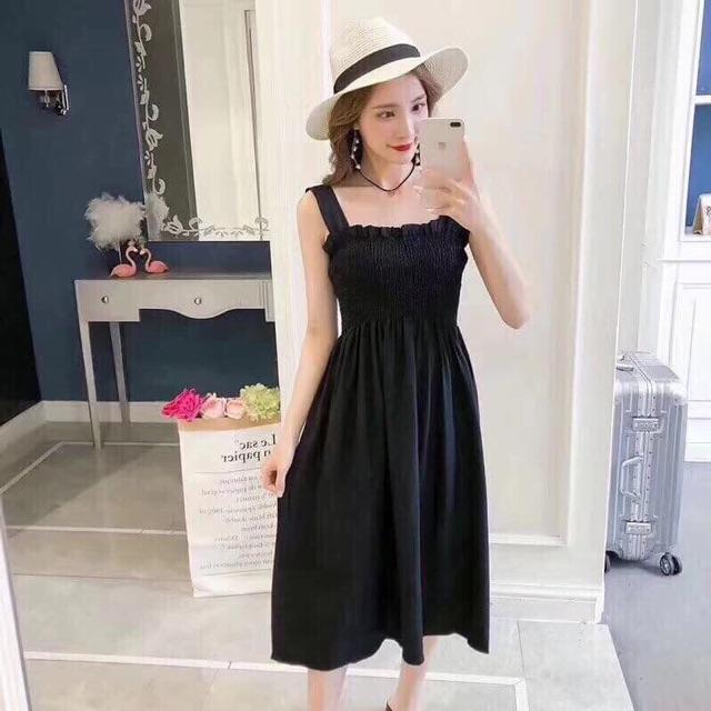 VÁY BẦU XINH 2 DÂY