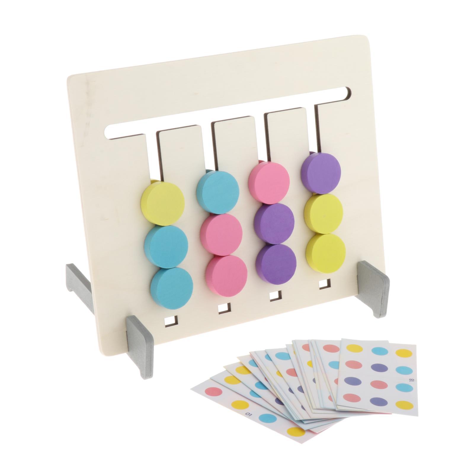 Color & Pattern Puzzle Game Montessori Toy Educational Logic Game