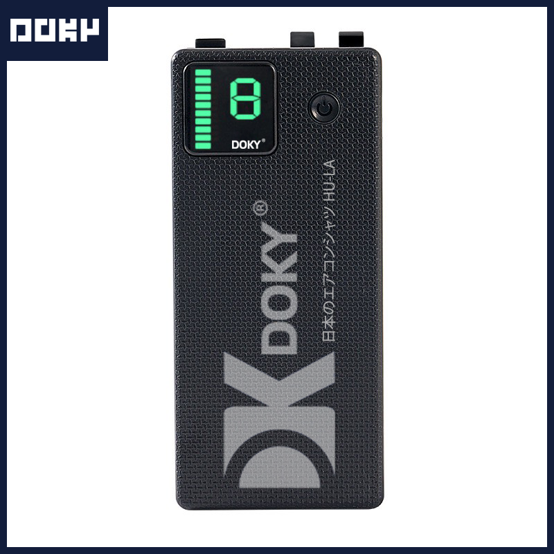 Bộ Phụ Kiện Áo Điều Hòa DOKY Nhật Bản Cao Cấp, PIN 40.000mAh, Quạt 12V, Chạy 18-20 Tiếng, Có 8 Số Gió Màn Hình LED, BH 12 Tháng