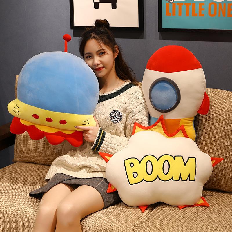 Không Gian Loạt Sang Trọng Đệm Sofa Gối Trang Trí Ghế Văn Phòng Để Bàn Phi Hành Gia Trang Trí Nhà Cho Trẻ Em Phòng Dễ Thương Plushie Quà Tặng Đồ Chơi