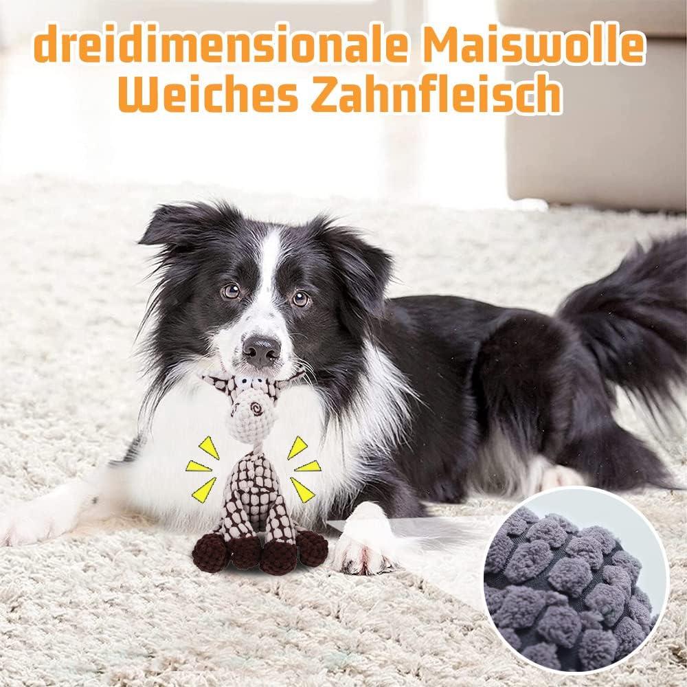 Đồ chơi chó con không thể phá hủy, Đồ chơi nhai cho chó có tiếng kêu, Đồ chơi có tiếng kêu cho chó, Đồ chơi cho chó bằng vải nhung