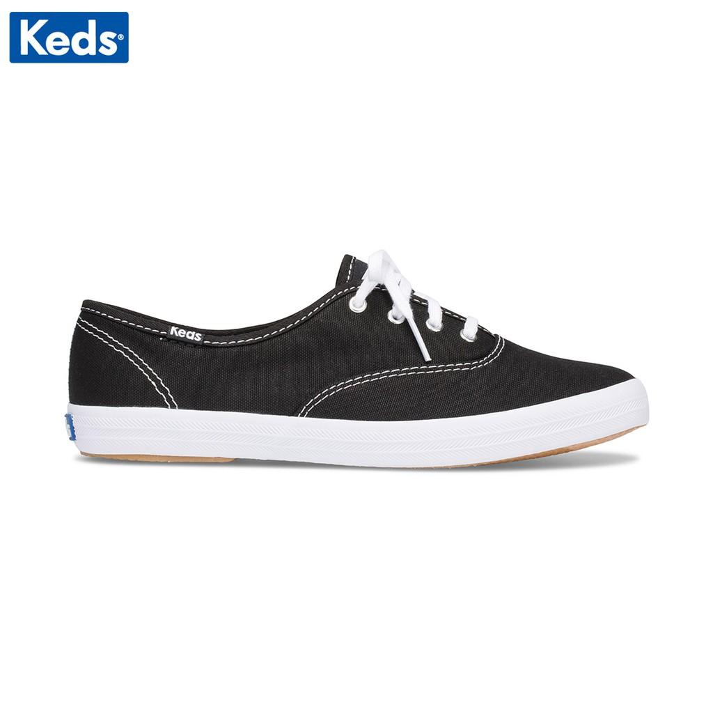 Giày Keds Nữ - Champion Black - KD034100