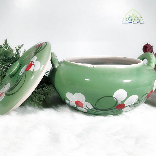 Hũ đựng đồ khô, muối dưa - Hũ đựng muối 18x22 cm