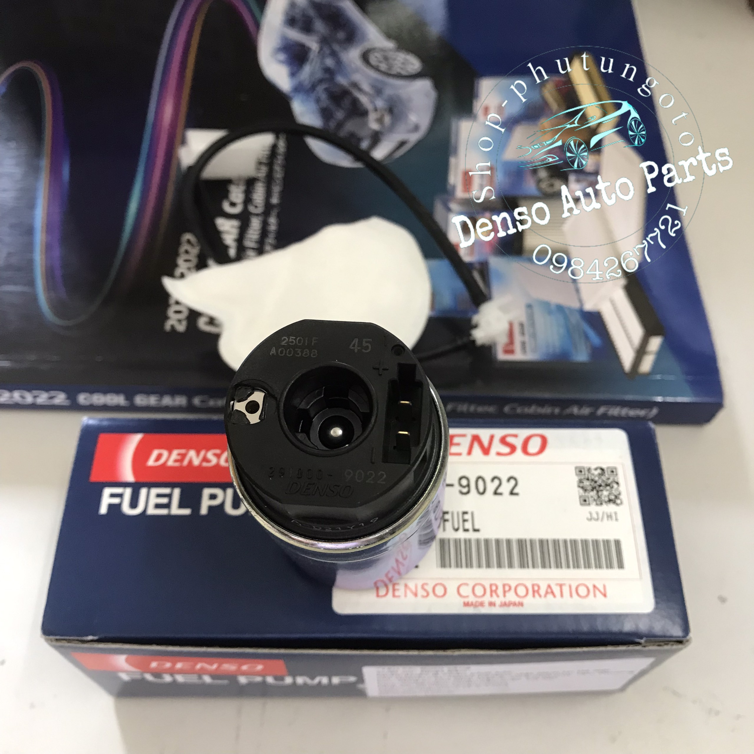 Bơm xăng Toyota innova, fortuner, hilux chính hãng Denso 291000-9022