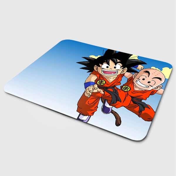 Miếng lót chuột mẫu Goku Cùng Tiểu Nhị (20x24 cm) - Hàng Chính Hãng