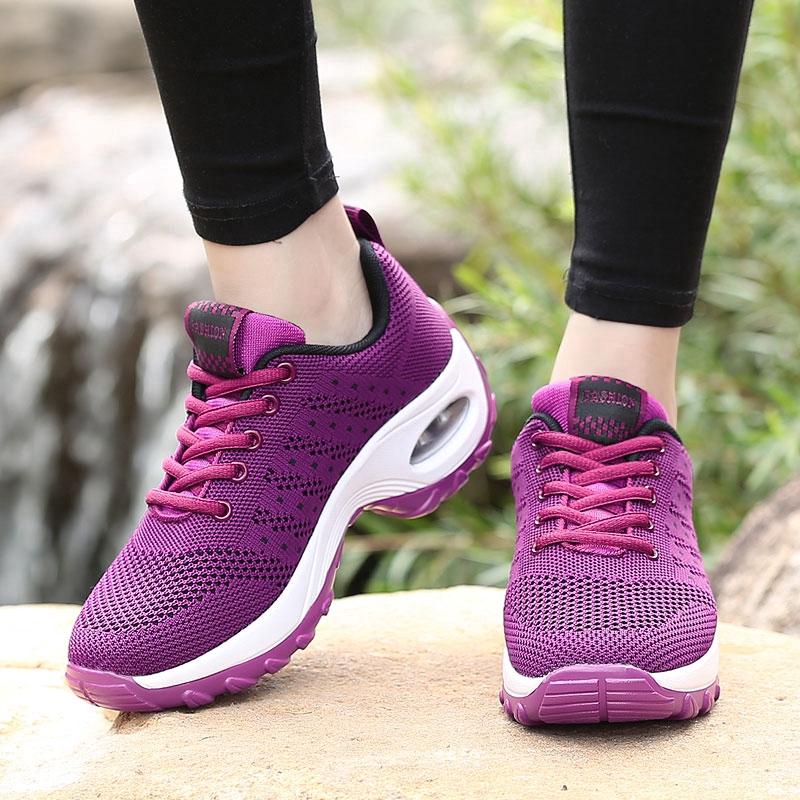 2020 Fashion women outdoor soft running sneakers casual sport shoes