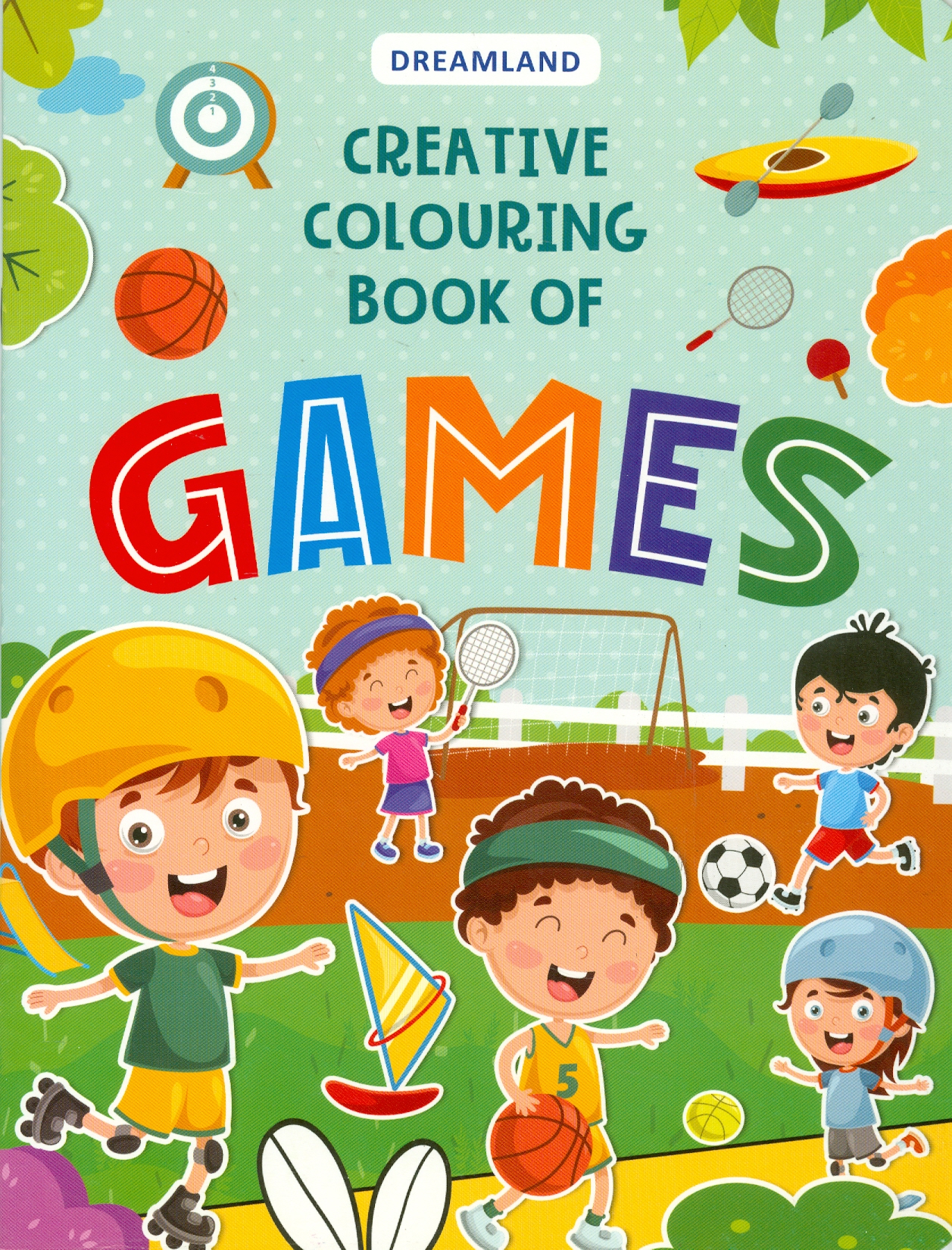 Creative Colouring Book Of Games (Sách Tô Màu Sáng Tạo Về Trò Chơi)