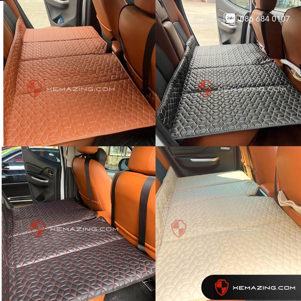 Đệm Nằm ô tô LEXUS RX 350 - Thiết kế 4 Khay Dọc Trợ Lực - Đệm không bơm như đệm hơi ô tô