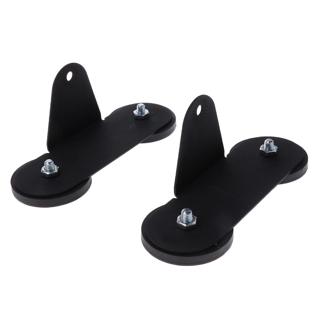 1 Pair Steel Mount Bracket Holder Magnetic Base for Car Roof LED Light Bar