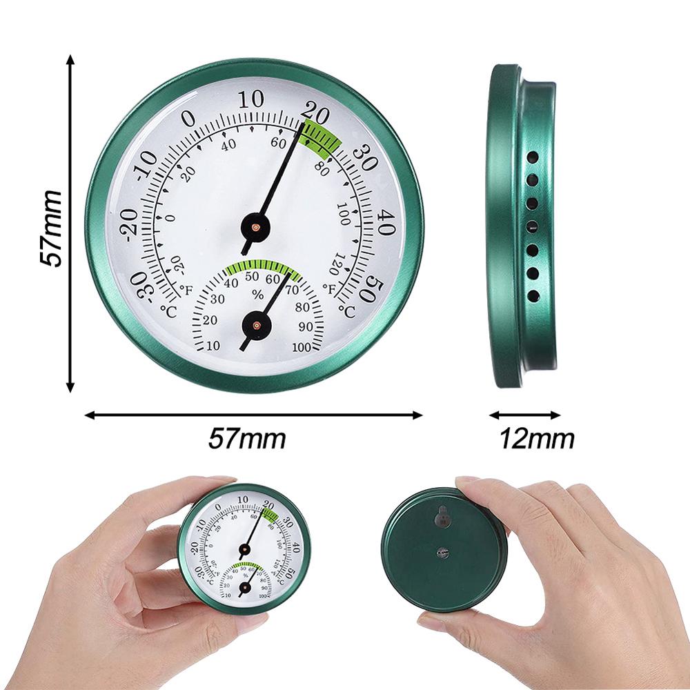 Portable Home Office Hygrometer Indoor Wireless Wall-mounted Humidity Meter and Temperature Meter 2-In-1 Temperature And Humidity Monitor