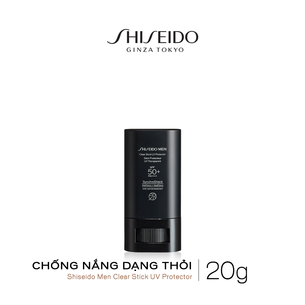 Chống nắng dạng thỏi Shiseido Men Clear Stick UV Protector 20g