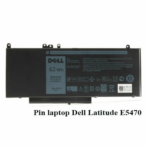 Pin dành cho laptop Dell Latitude E5470 E5570 E5450 79VRK 8V5GX R9XM9 WYJC2 62Wh 6MT4T hàng zin xịn