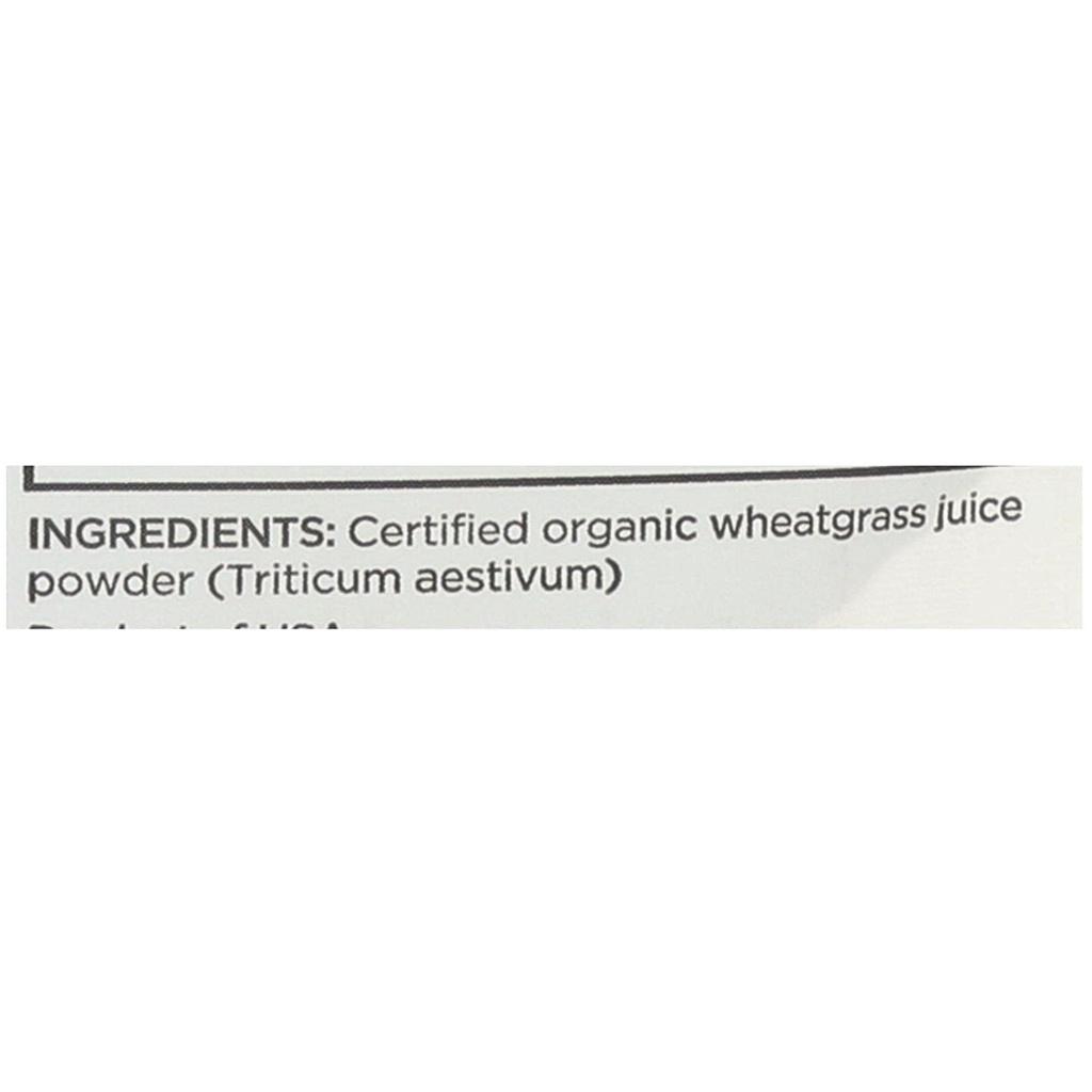 BỘT CỎ LÚA MÌ HỮU CƠ Navitas Naturals Organic Wheatgrass Powder, Non-GMO, USDA-Organic, 28g (1 oz)