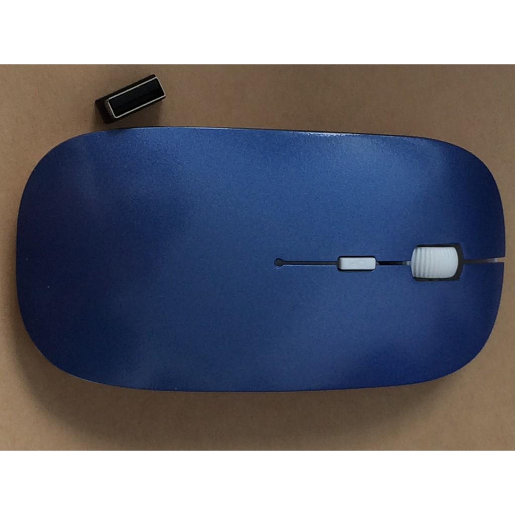 Chuột quang không dây kiểu dáng nhỏ gọn 4D Mouse (Giao màu ngẫu nhiên) - Hồ Phạm