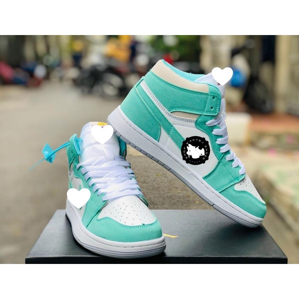 Giày sneaker nam và nữ, giày bata JD1 da mền cổ cao size 36 đến 44