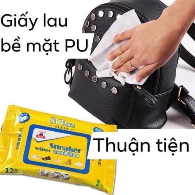 Giấy vàng lau giày