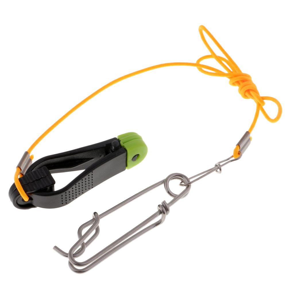 Mini Power Grip Plus Release Clip Downrigger with Leader & Long Line Clips