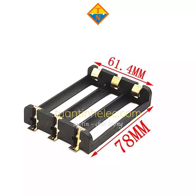 Đế pin 18650 loại tốt # pin